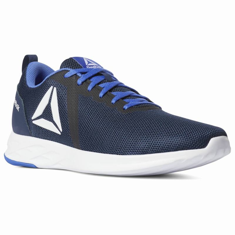 Bocanci Munte Reebok Astroride Essential Barbati Bleumarin/Albastri/Albi Romania JS3313ZK